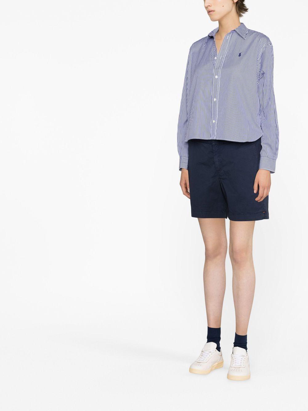 RALPH LAUREN 211891419001#WHITE/FALL ROYAL
