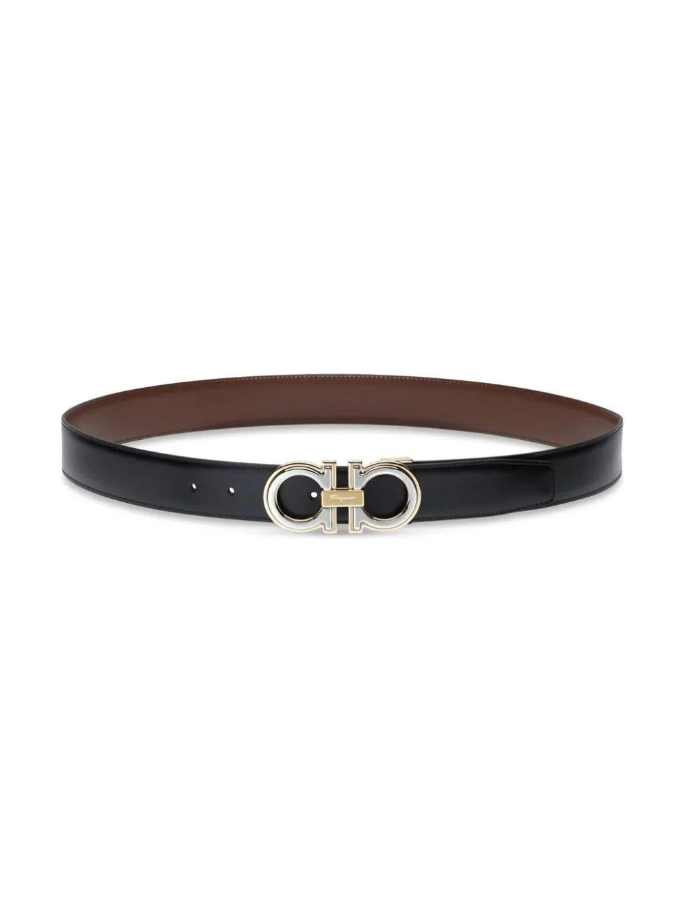  67A254 764187NERO/BROWN SALVATORE FERRAGAMO 