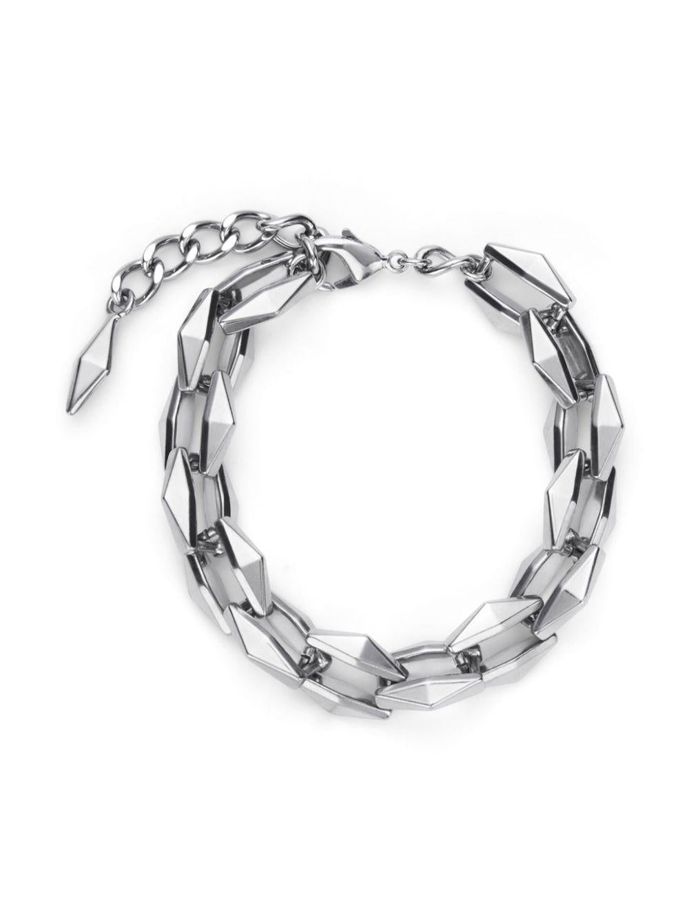 JIMMY CHOO DIAMOND CHN BRACELET CZI#ANTIQUE SILVER