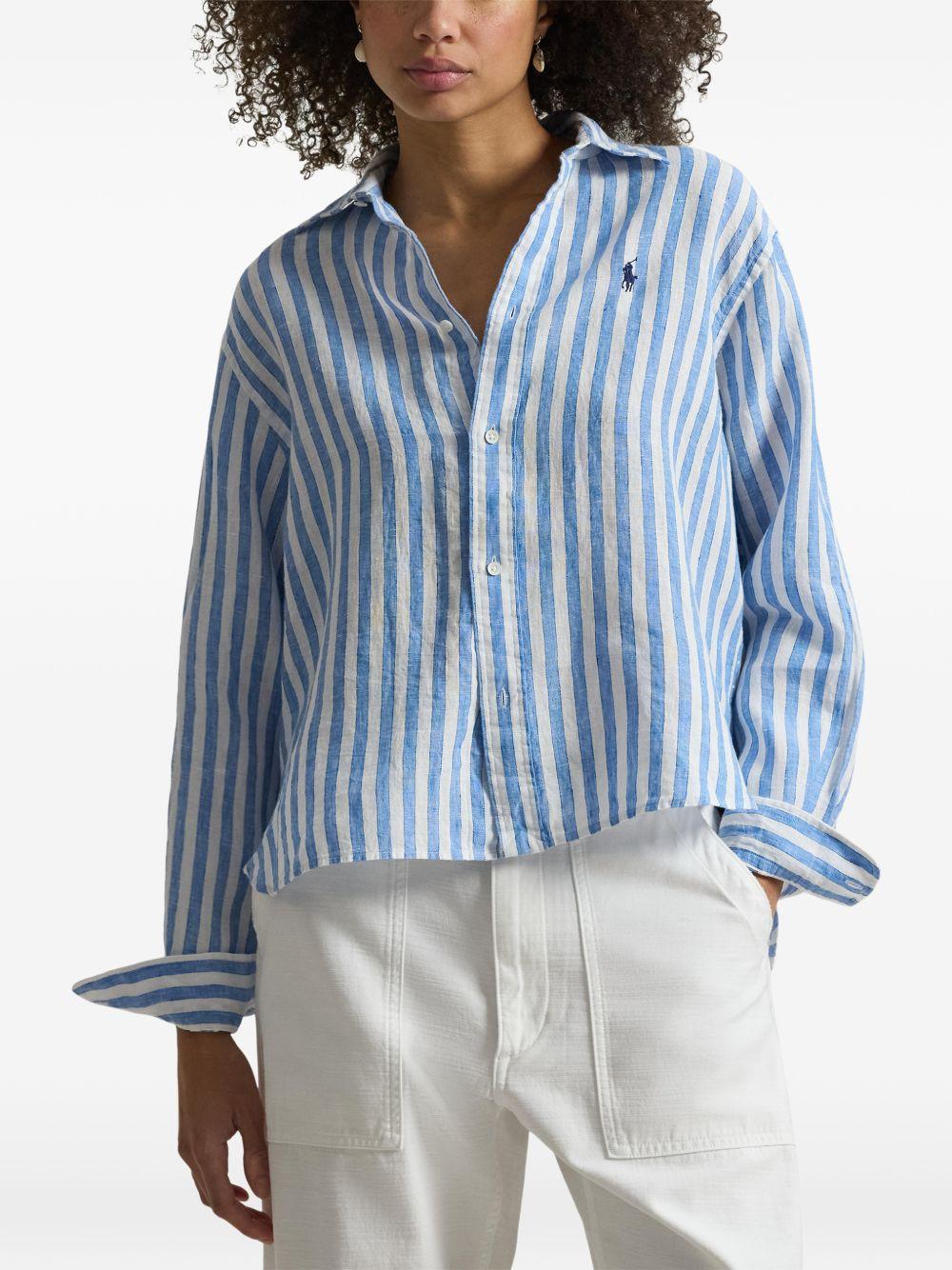  211935130500 #WHITE BLUE MULTI RALPH LAUREN 