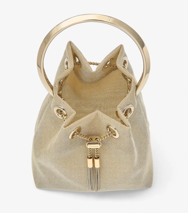  BON BON WGJ #CHAMPAGNE/LIGHT GOLD JIMMY CHOO 