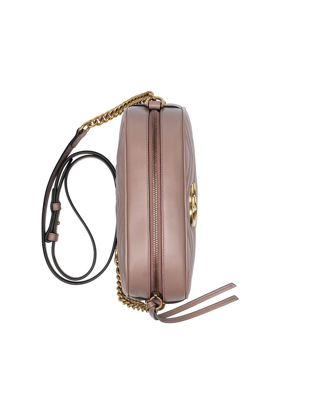 Bag Women BORSA A SPALLA GG MARMONT MATELASSÉ MISURA PICCOLA 447632 DTD1T5729 GUCCI 
