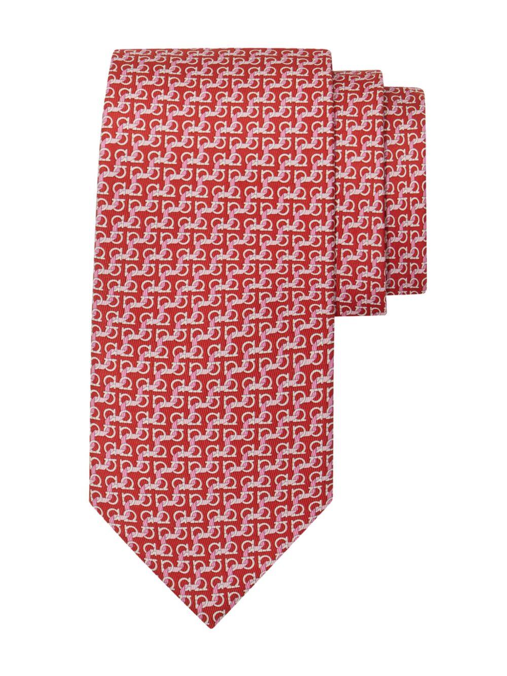 Tie Men zar 778462 351205F.ROSSO SALVATORE FERRAGAMO 