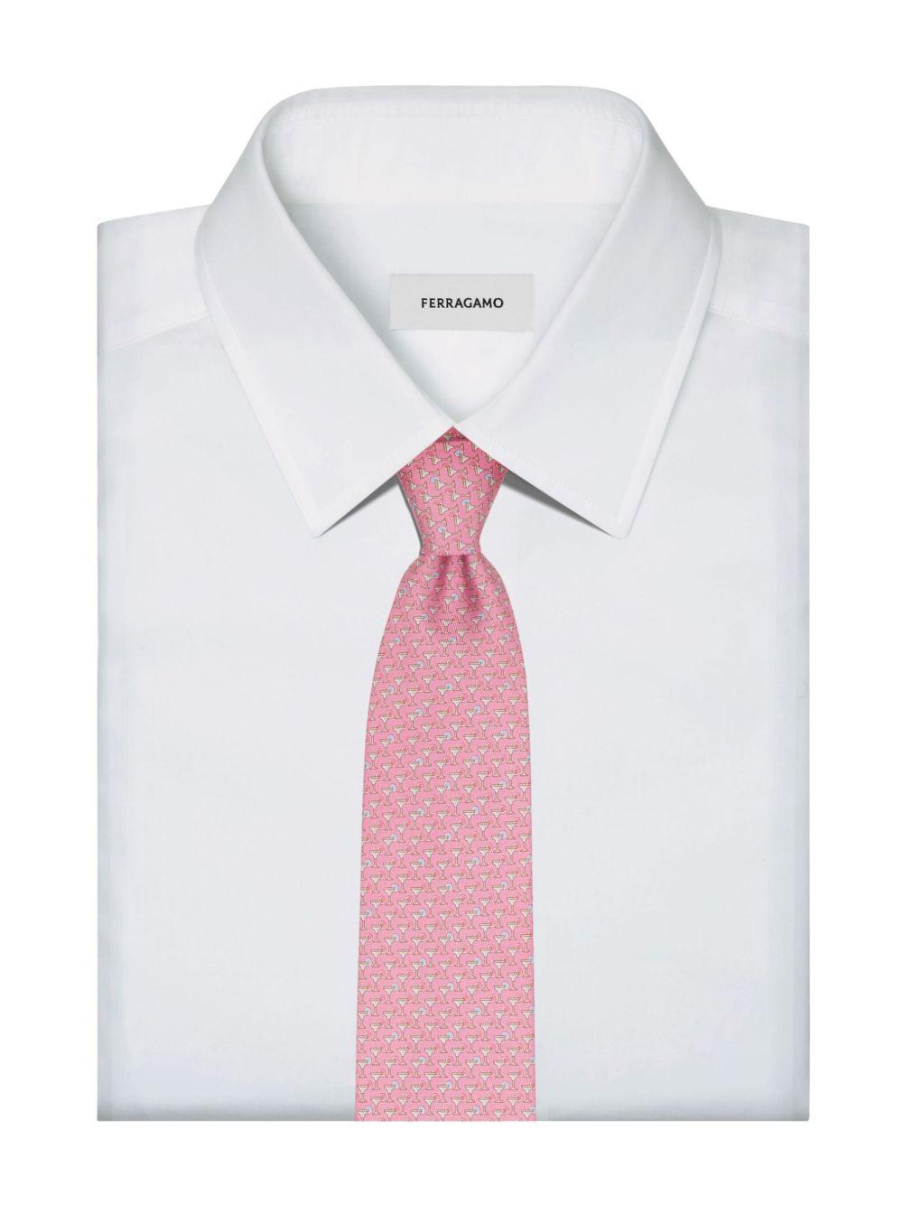 Tie Men zibibbo 778948 351235F.ROSA SALVATORE FERRAGAMO 