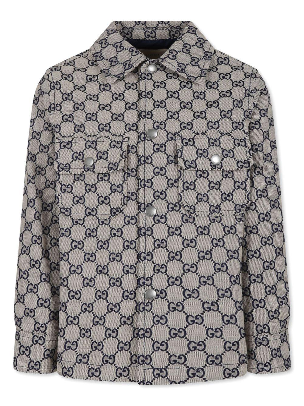 peacoat Kids 784503 XWA2M9118 GUCCI KIDS 