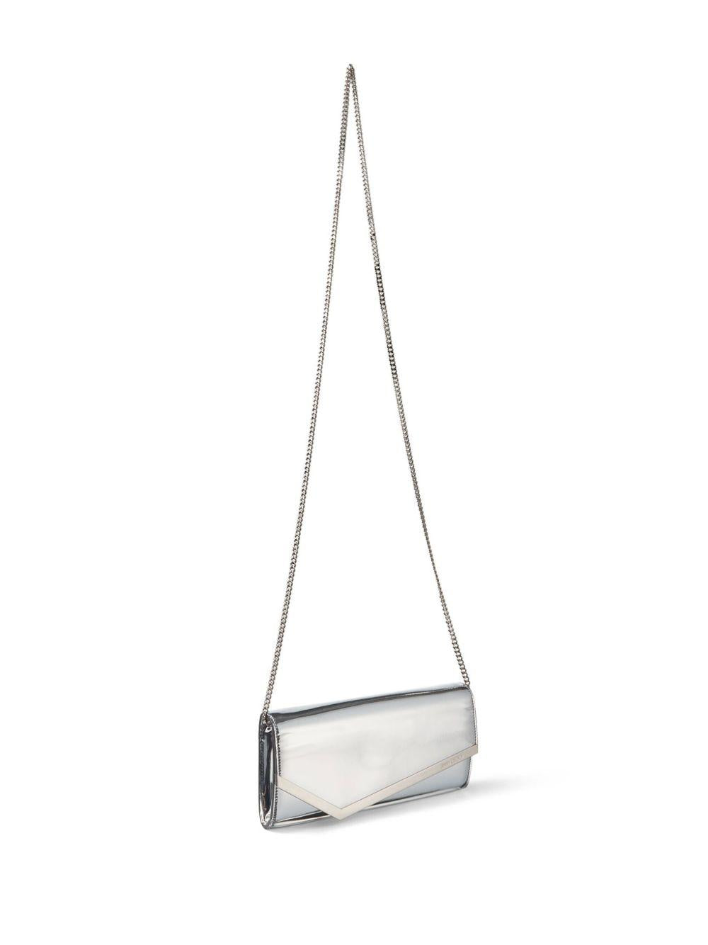  EMMIE MIF #SILVER JIMMY CHOO 