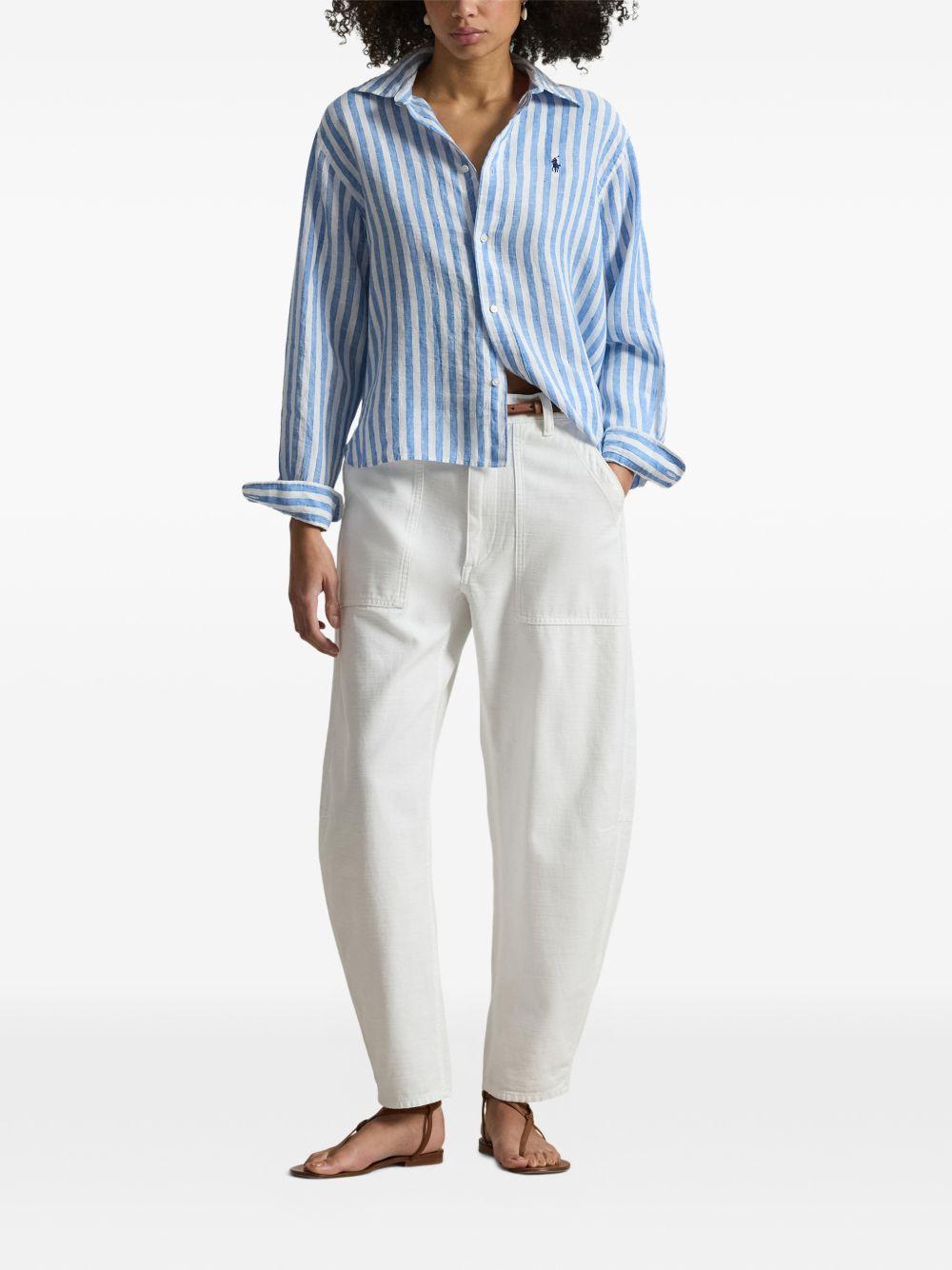  211935130500 #WHITE BLUE MULTI RALPH LAUREN 