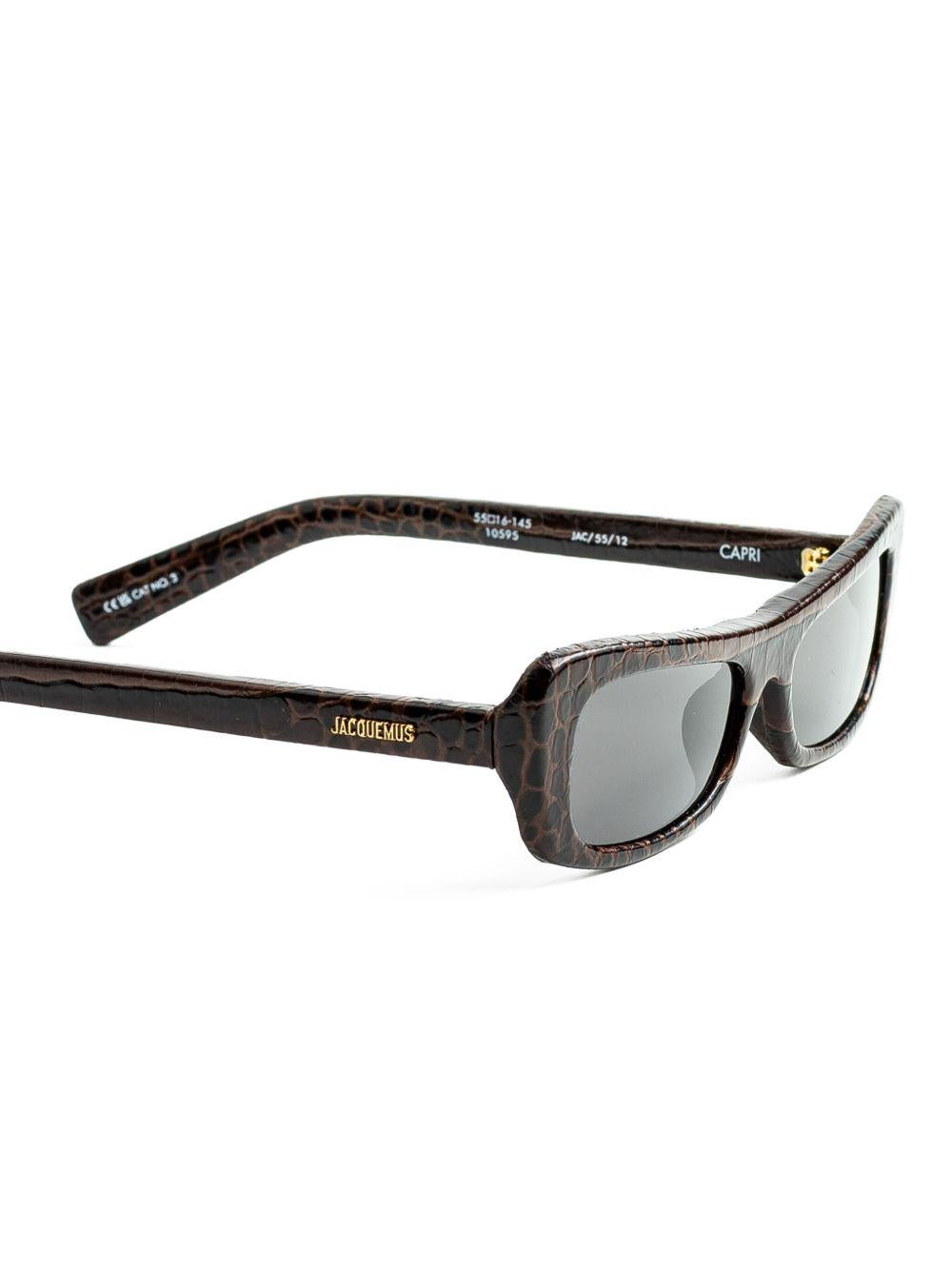  JAC55C12SUN #BROWN JACQUEMUS 