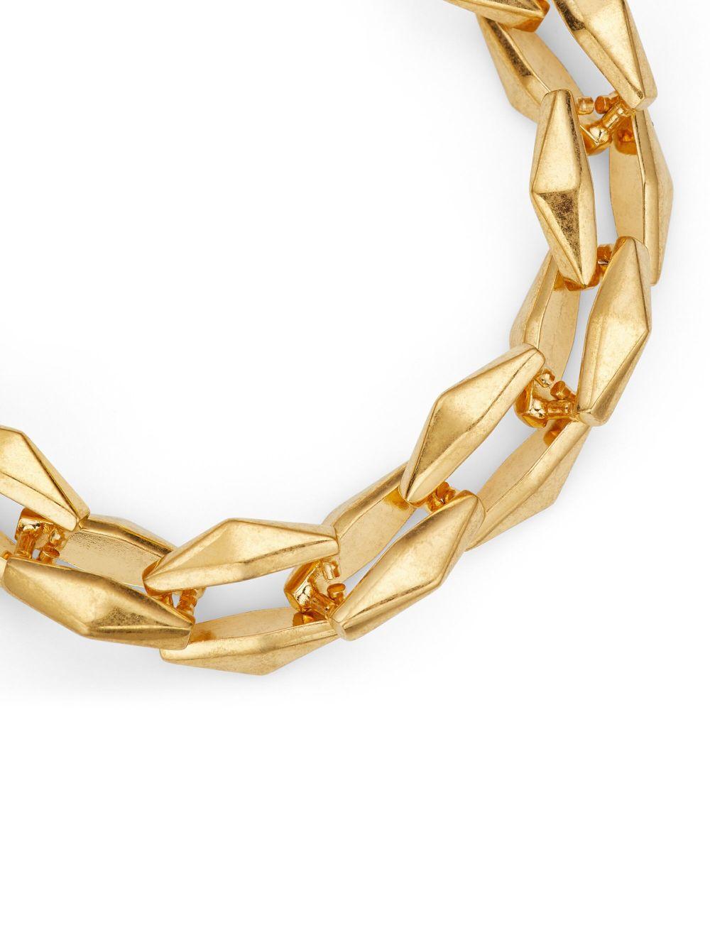  DIAMOND CHN BRACELET MFQ #GOLD JIMMY CHOO 