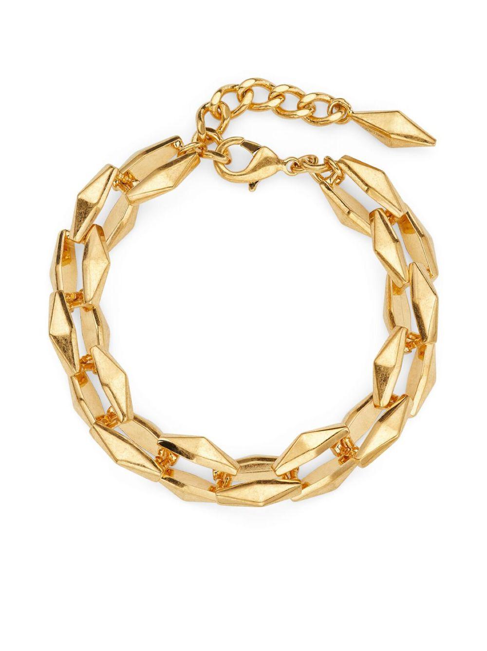  DIAMOND CHN BRACELET MFQ #GOLD JIMMY CHOO 