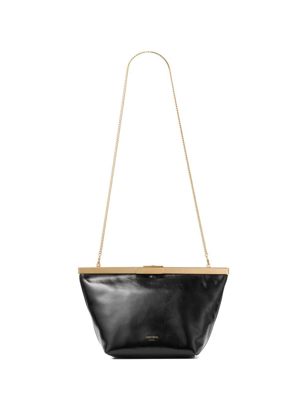  GANACHE GUV #BLACK/GOLD JIMMY CHOO 