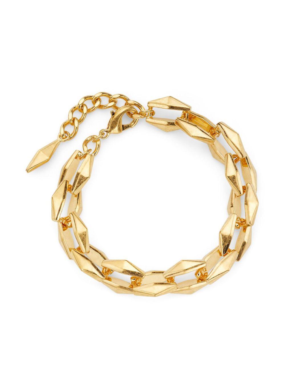  DIAMOND CHN BRACELET MFQ #GOLD JIMMY CHOO 