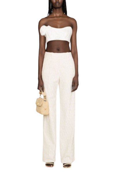 Trousers Women 4B3RB4M78CE* #AVORIO VALENTINO 