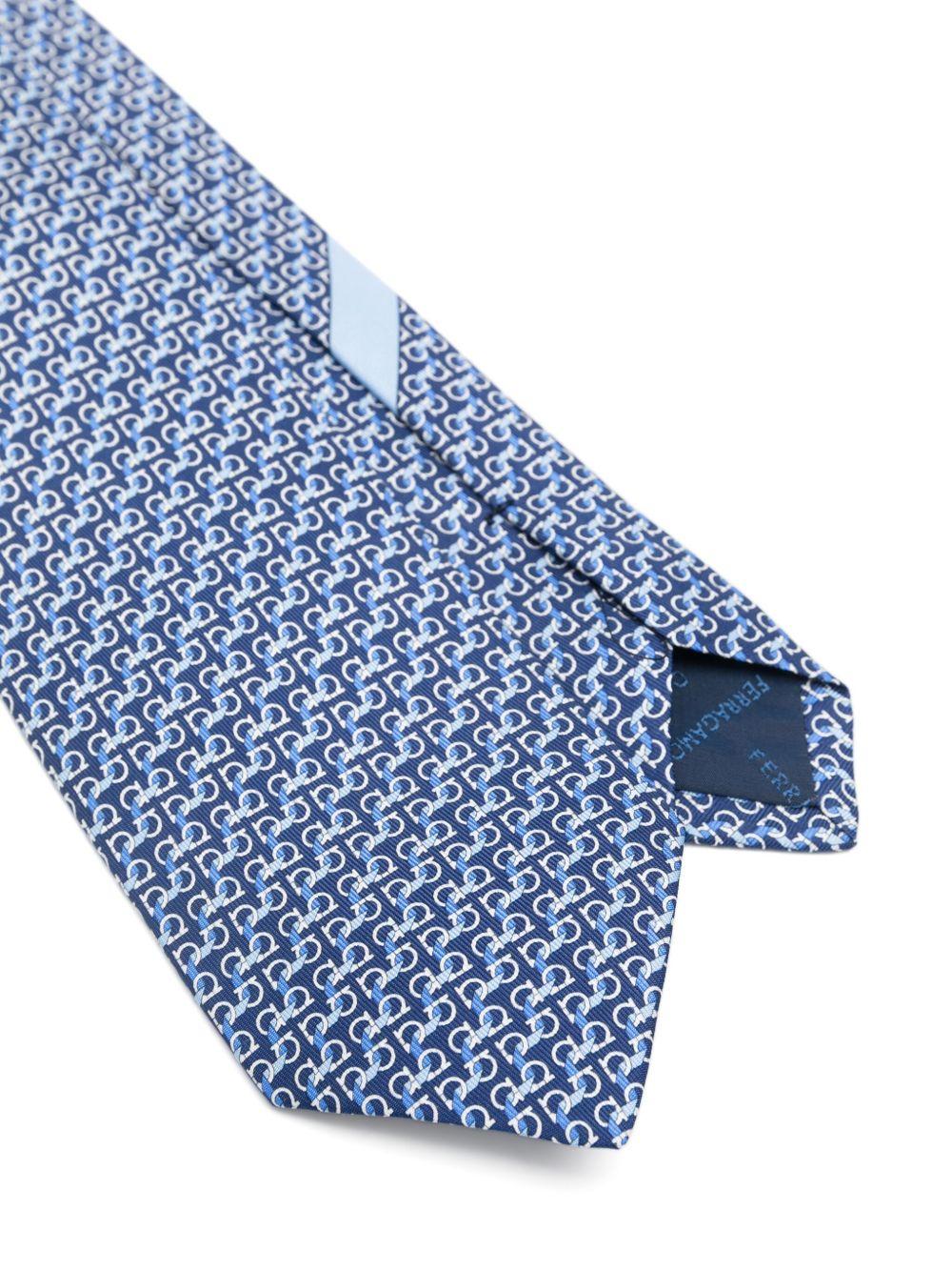 Tie Men zar 778460 351205F.NAVY SALVATORE FERRAGAMO 