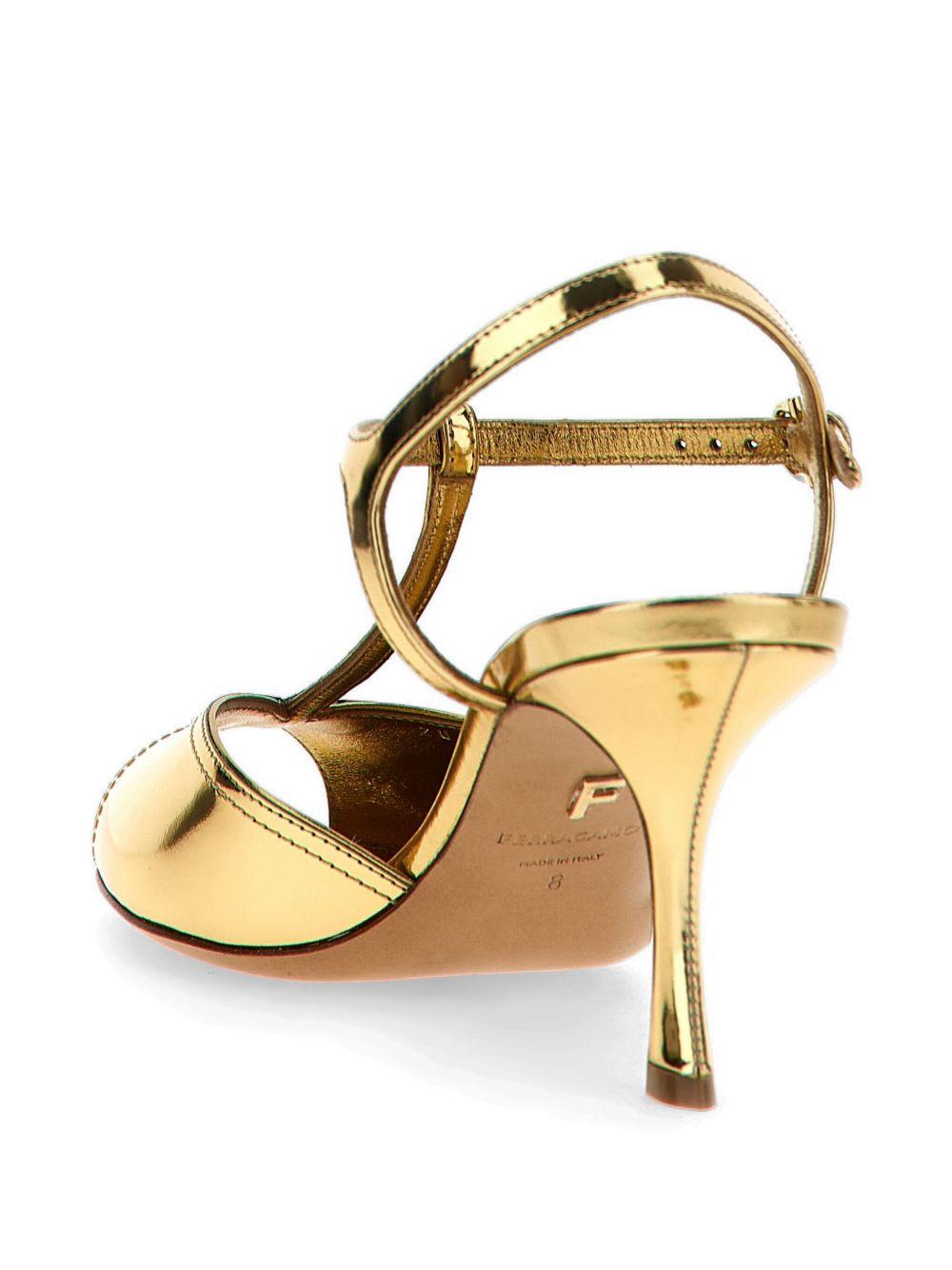 Shoes Women ely70 779977 01J585GOLD SALVATORE FERRAGAMO 