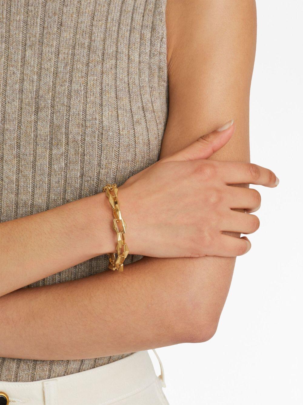  DIAMOND CHN BRACELET MFQ #GOLD JIMMY CHOO 