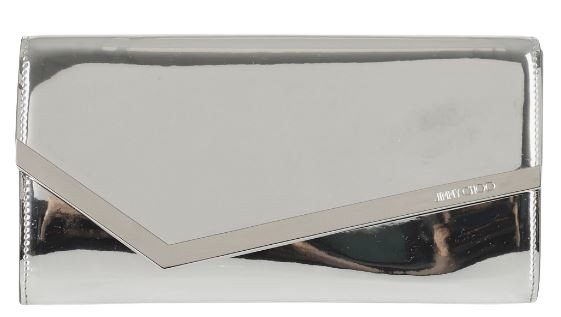  EMMIE MIF #SILVER JIMMY CHOO 