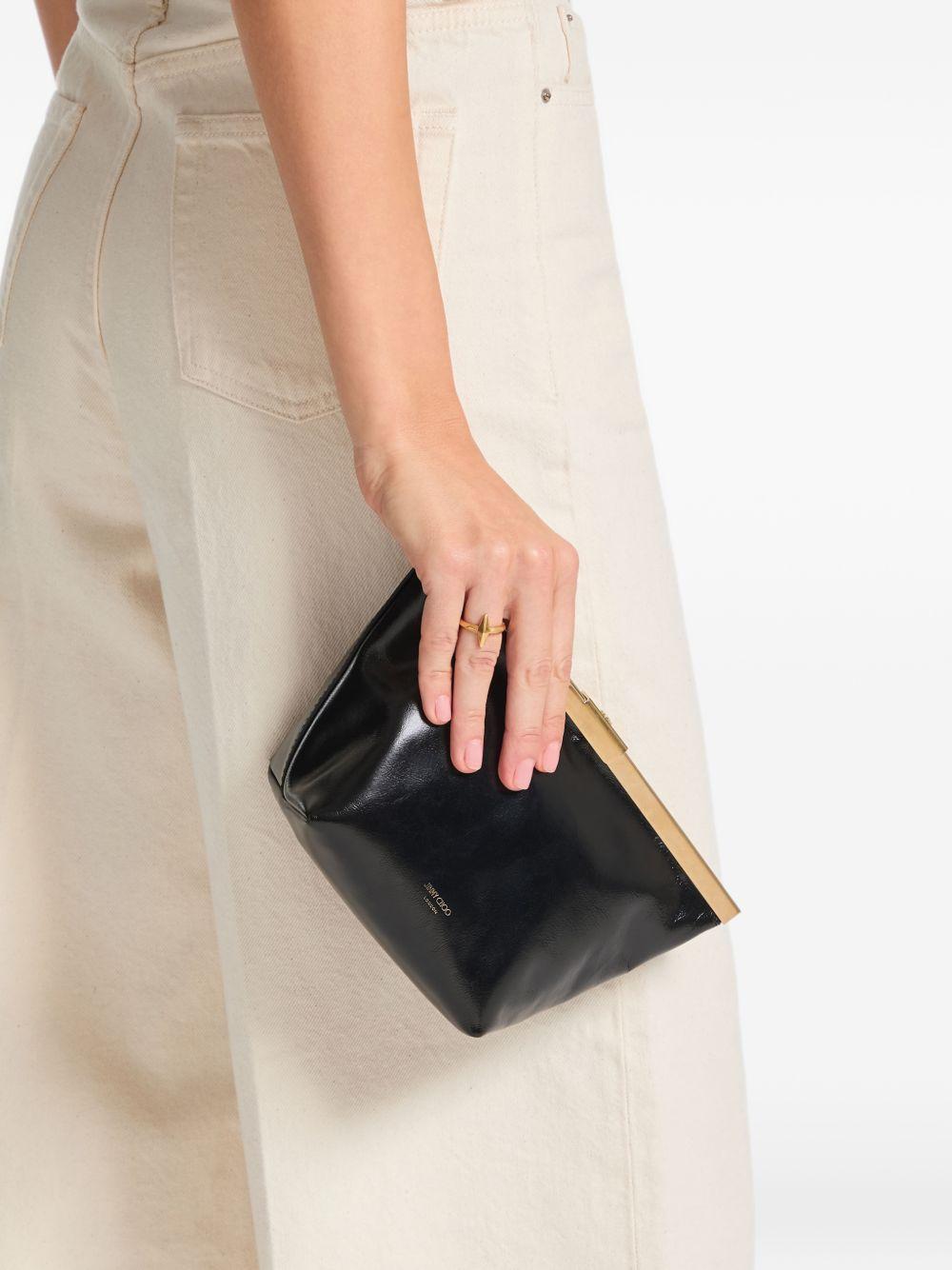  GANACHE GUV #BLACK/GOLD JIMMY CHOO 